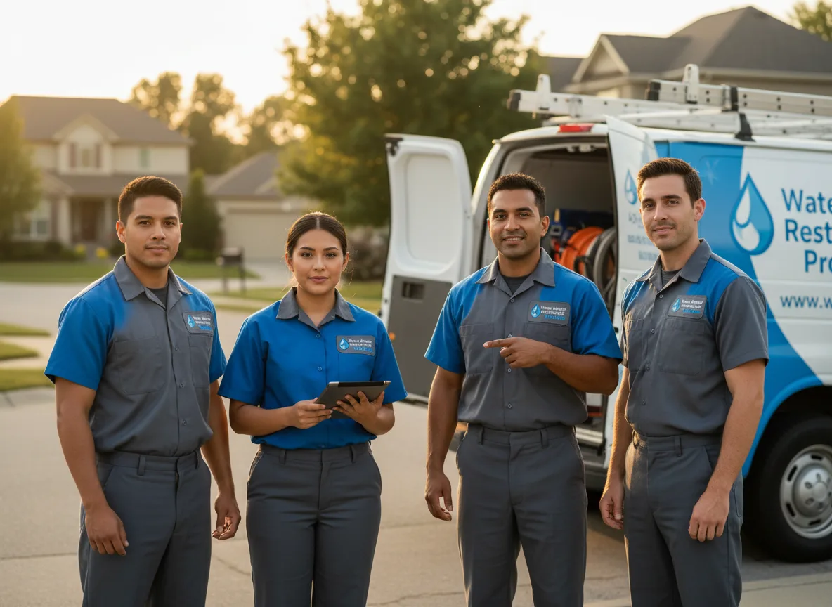 Flood Restoration company in Blue Mountain, AR